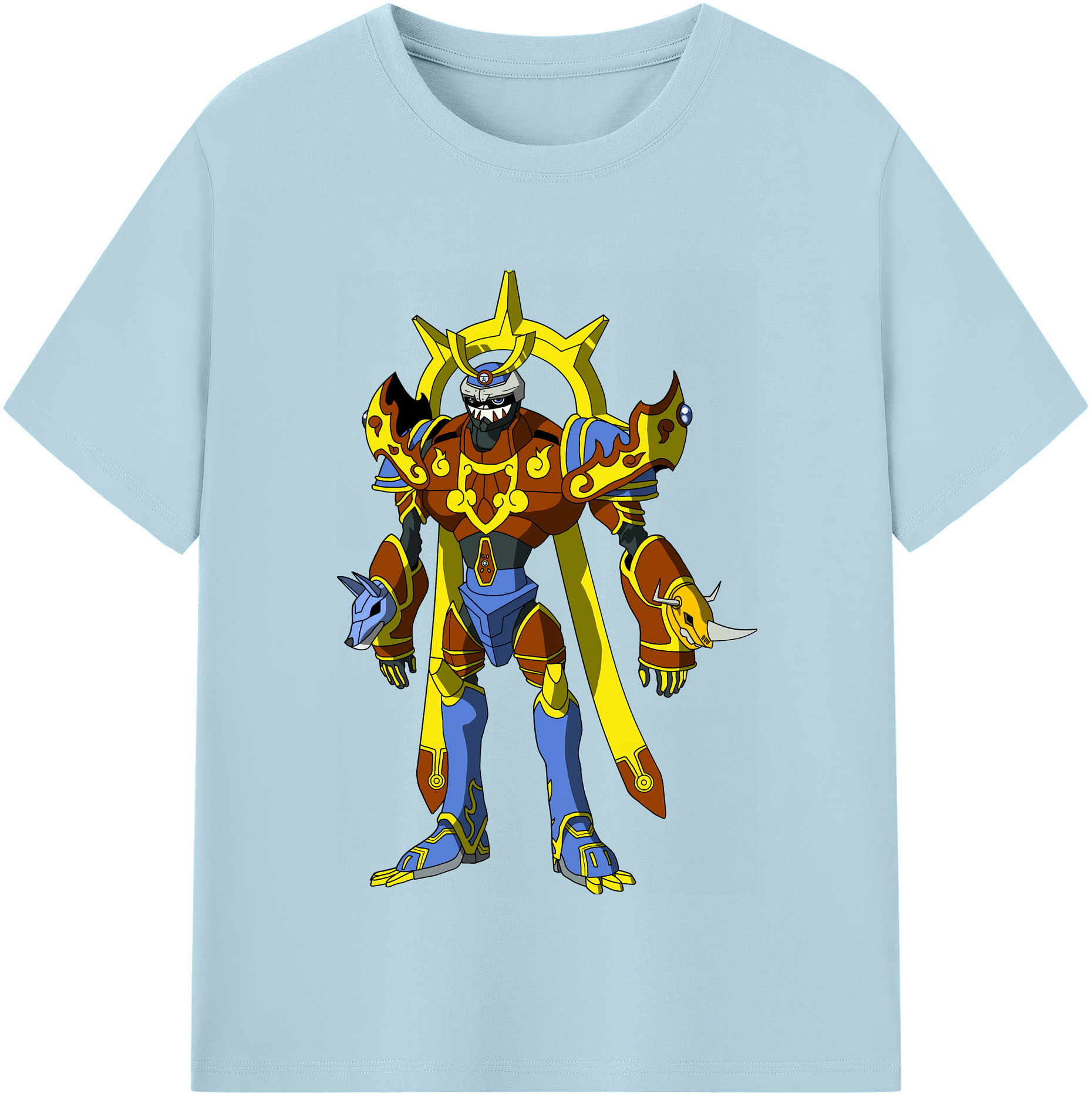 （画像用） Digimon デジタルモンスター/デジモン 綿100％半袖Tシャツ（フロントプリント）